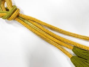 正絹　撚り房　手組帯締め